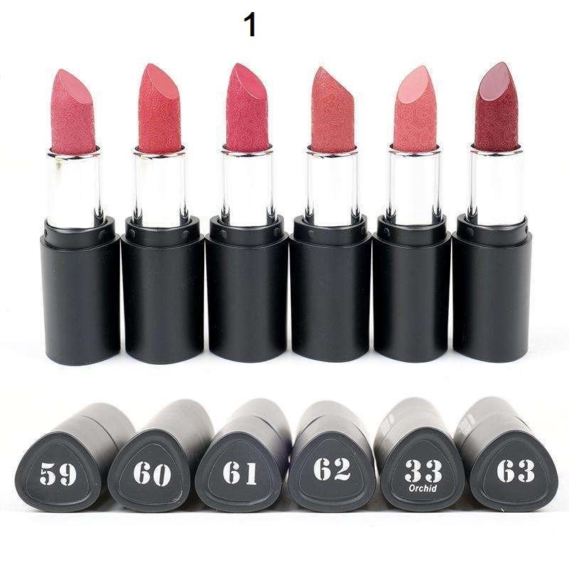 Miss Rose Black Tube Transparent Cover Lipstick
