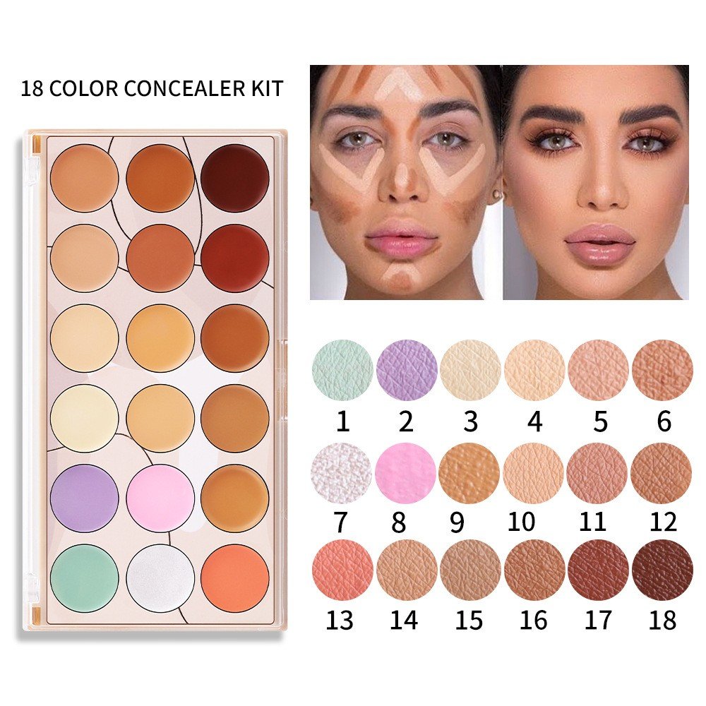 Miss Rose 18 Color Concealer Kit