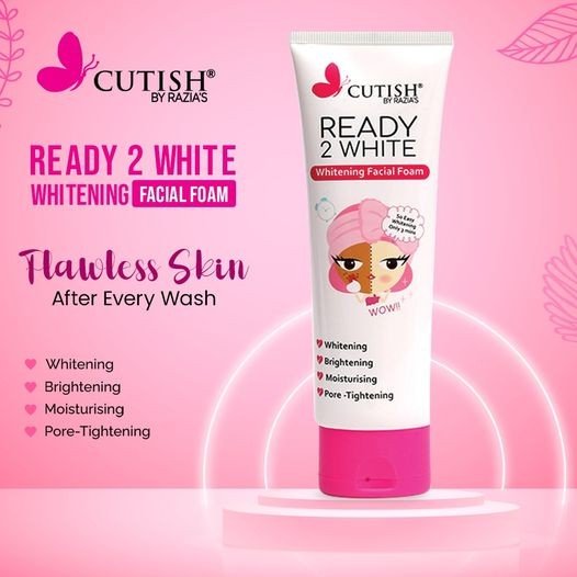 Ready 2 White Whitening Facial Foam