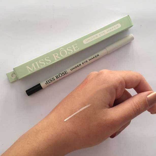 Miss Rose Under Eye Maker Waterproof white Pencil