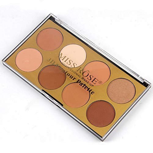 MISS ROSE 3D 8 color CONTOUR PALETTE