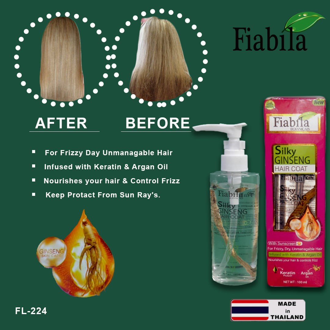 Fiabila Silky Ginseng Hair Coat (100ml)